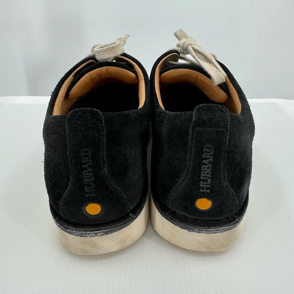 Samuel Hubbard Men's 9 Casual Walking Shoe‎ Black Nubuck 0117 EUC